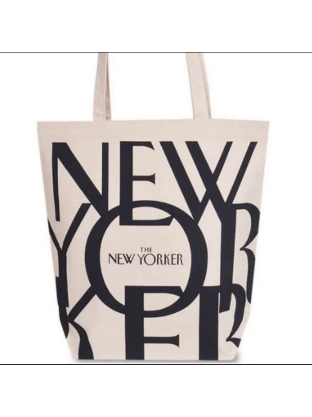 The New Yorker Canvas tote bag Collectible Pop Art Trendy